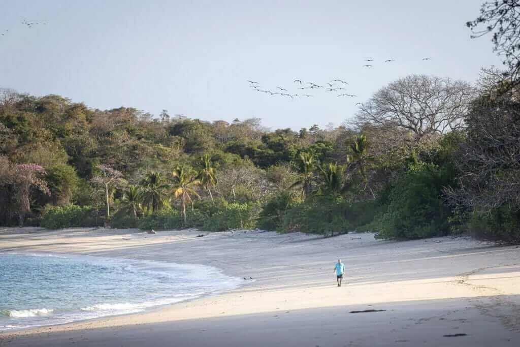 stranded on an island