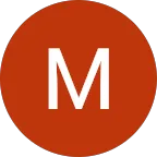 Letter M in a red circle